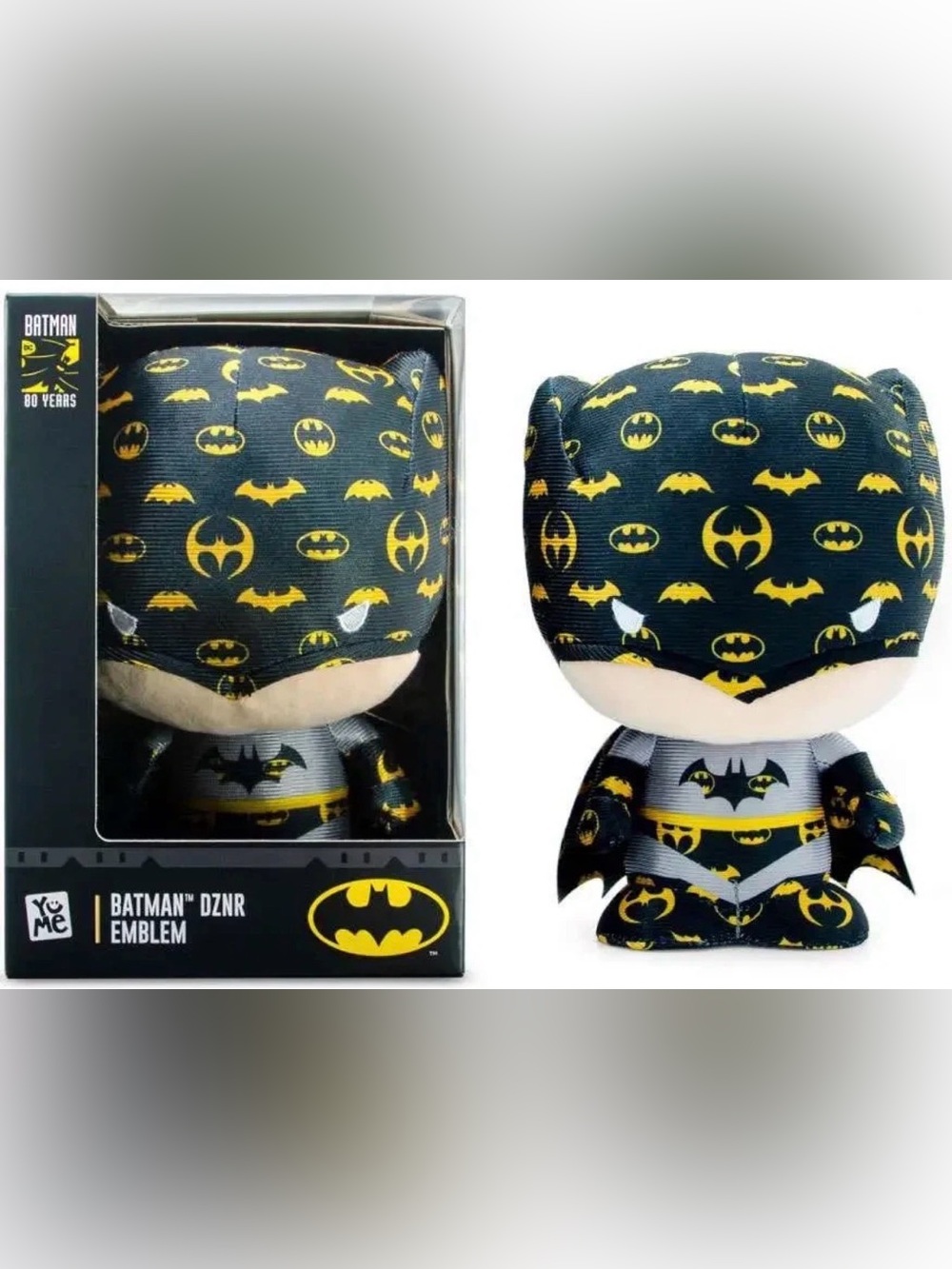 YuMe 7" DZNR Batman Emblem Batman Plush Figure